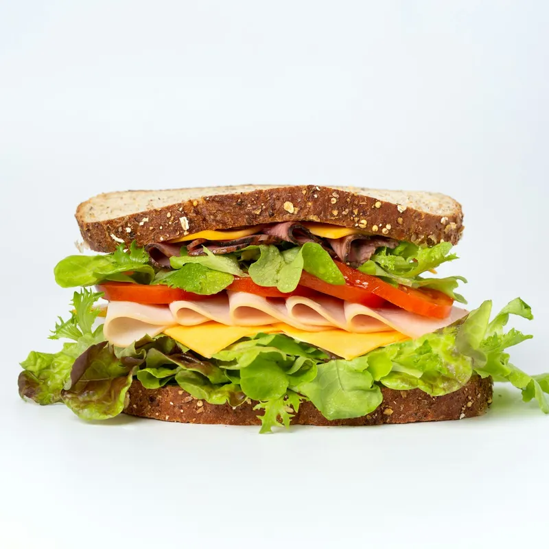 Sándwich de jamón y queso